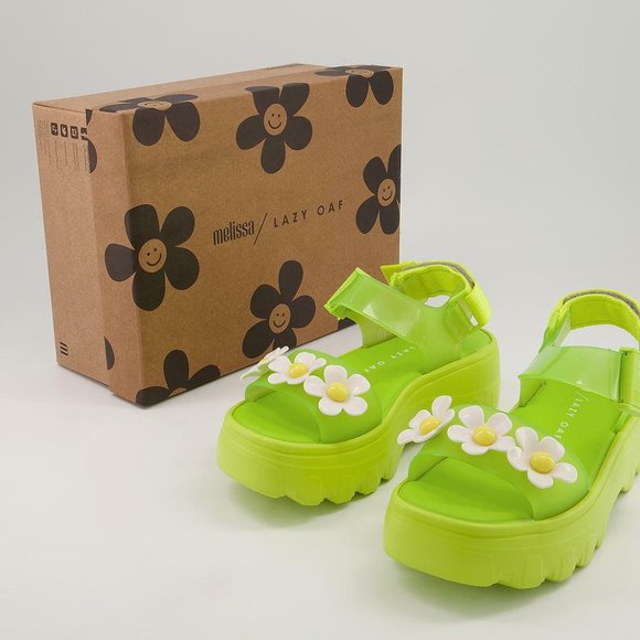 Melissa Kick Off Sandal + Lazy Oaf - RARE! - Picture 3 of 5